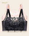 Brasier Bralette Sin Varillas Azucena – Compre 1 y Lleve 2 Rosa + Negro Brasier Bralette