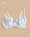 Brasier Bralette Push-Up Sin Relleno Tamarinda - Brallete Blanco D Brasier Push-Up