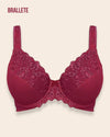 Brasier Bralette Push-Up Sin Relleno Glicina – Brallete Rojo Brasier Bralette