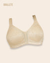 Brasier Bralette Sin Relleno Con Soporte Dalila - Brallete Beige Brasier Bralette