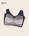 Brasier Longline Plus Size sin Varillas- Brallete Brasier Longline