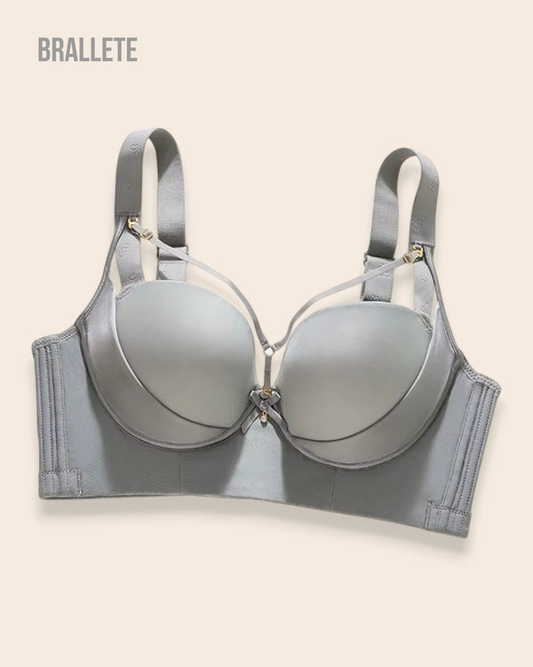 Brasier Longline Modelador Sin Varillas Camelia – Brallete Gris Brasier Longline Modelador