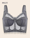 Brasier Longline Modelador Sin Varillas – Brallete Gris Brasier Longline Modelador