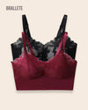 Brasier Longline Sin Varillas Buganvilla - Compra 1 y Lleva 2 Negro + Vino Brasier Longline