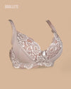 Brasier Bralette Push-Up Sin Relleno Tamarinda - Brallete Caqui D Brasier Push-Up