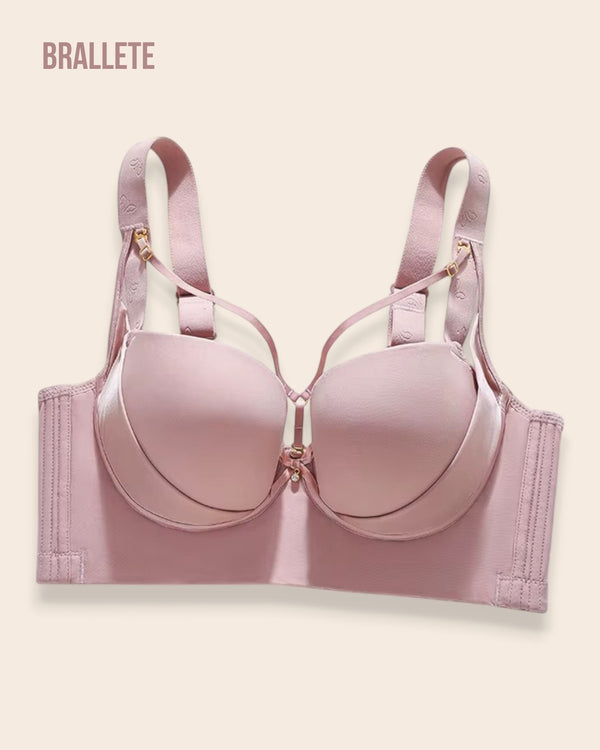 Brasier Longline Modelador Sin Varillas Camelia – Brallete Rosa Brasier Longline Modelador