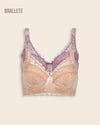 Brasier Plus-Size Push-Up con Relleno y Tirantes Ajustables - Compra 1 y Llévate 2 Nude + Rosa Brasier Plus-Size