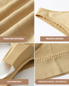 Brasier Top con Copa Removible Mariva - Kit de 6 Piezas Brasier Top