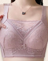 Brasier Longline Modelador con Encaje y Ajuste Perfecto - Brallete Rosa Brasier Longline Modelador