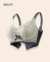 Brasier Bralette de Encaje y Tirantes Ajustables - Brallete Brasier Bralette