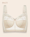 Brasier Longline Modelador Sin Relleno y Tirantes Convertibles - Brallete Nude Brasier Longline Modelador