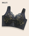 Brasier Longline Con Relleno Ciclamen - Brallete Negro Brasier Longline