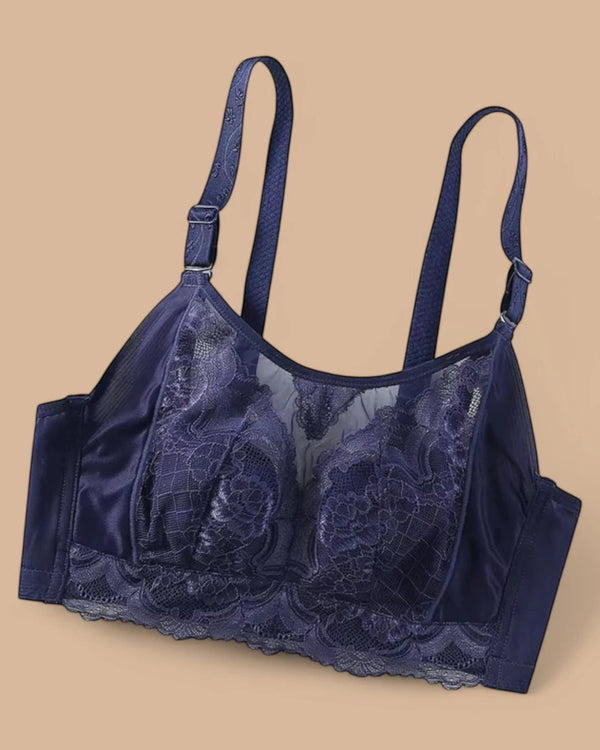 Brasier Bralette de Encaje Sin Relleno - Brallete Brasier Bralette