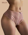 Panty Con Encaje Cintura Regular Florence - Kit 4 Piezas Panties