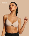 Brasier Push-Up Con Varillas Campánula - Kit 4 Piezas Brasier Push-Up