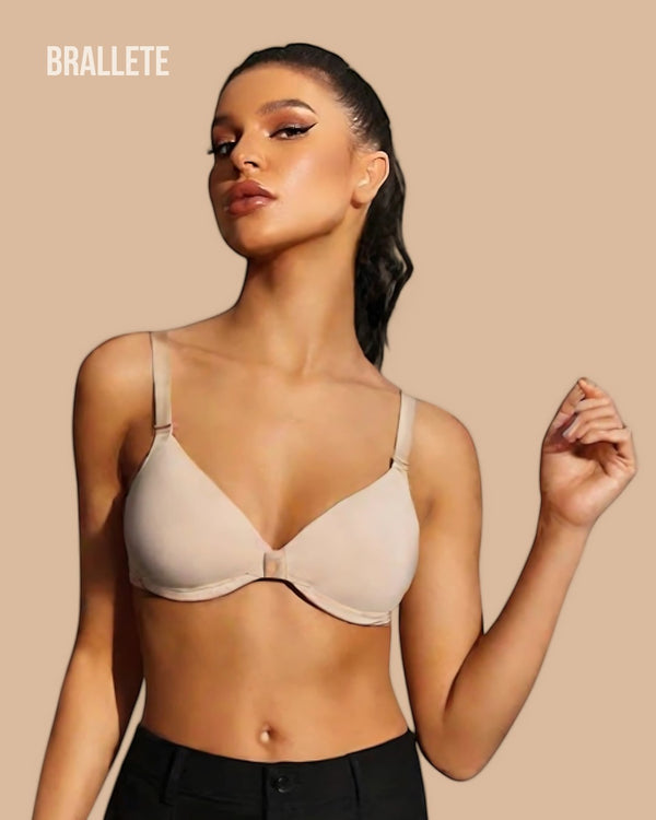 Brasier Push-Up Con Varillas Campánula - Kit 4 Piezas Brasier Push-Up