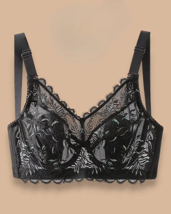 Brasier Bralette Push-Up con Varillas y Ajustable - Brallete Brasier Bralette