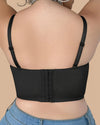 Brasier Longline Push-Up Modelador Con Tirantes Removibles Deyanira - Brallete Brasier Longline Modelador