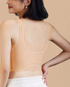 Brasier Top Con Encaje Sin Varillas Violeta - Brallete Brasier Top