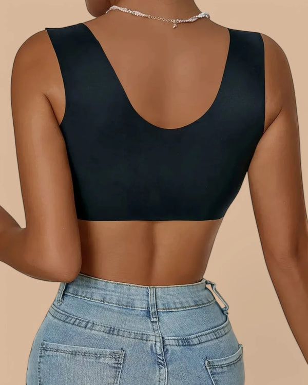 Brasier Longline Cierre Frontal Sin Varilla Angélica - Brallete Brasier Longline