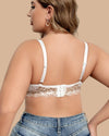 Brasier Bralette Push-Up De Encaje Clemencia - Brallete Brasier Push-Up