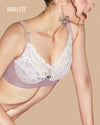 Brasier Bralette Encaje Soporte Alto Teresita - Brallete Brasier Bralette