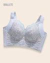 Brasier Longline Con Relleno Ciclamen - Brallete Gris Brasier Longline