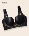 Brasier Longline De Encaje Sin Varillas Gardenia – Brallete Negro Brasier Longline