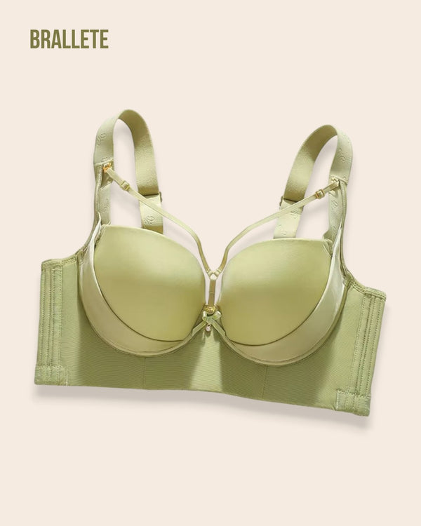 Brasier Longline Modelador Sin Varillas Camelia – Brallete Verde Brasier Longline Modelador