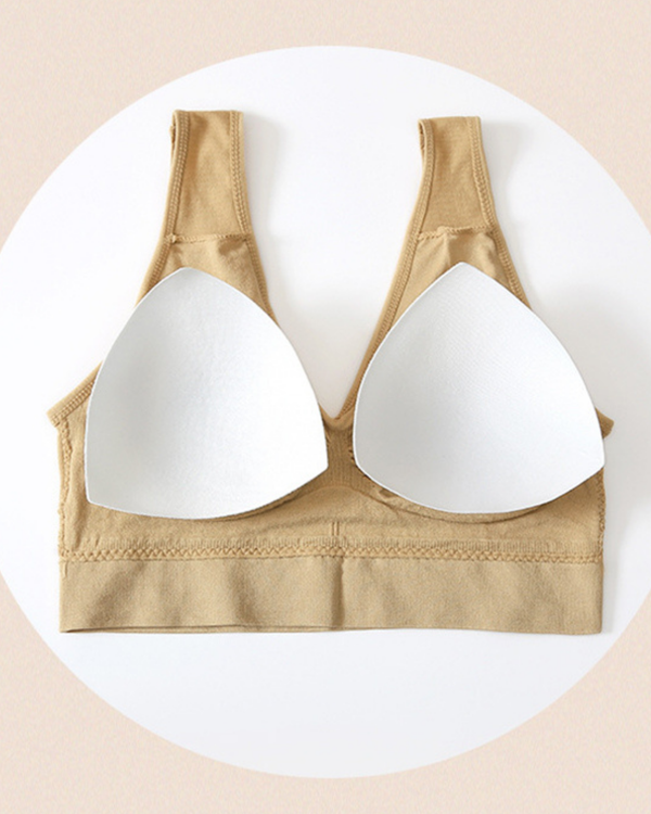 Brasier Top con Copa Removible Mariva - Kit de 6 Piezas Brasier Top