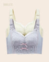 Brasier Longline Sin Varillas Tulipán - Brallete Verde + Gris Brasier Longline