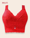 Brasier Longline Modelador Sin Varillas Campánula - Brallete Rojo Brasier Longline Modelador