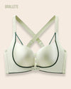 Brasier Bralette Racerback Sin Varillas Con Relleno - Brallete Verde Brasier Bralette