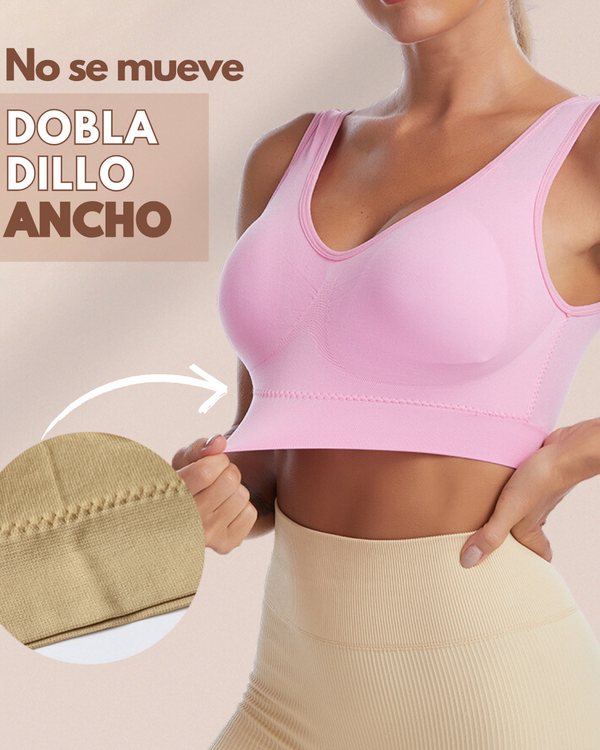 Brasier Top con Copa Removible Mariva - Kit de 6 Piezas Brasier Top