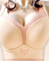Brasier Longline Modelador Sin Varillas y Alta Sujeción - Brallete Nude Brasier Longline Modelador