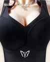 Brasier Longline Modelador Sin Varillas y Alta Sujeción - Brallete Negro Brasier Longline Modelador