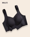 Brasier Longline Modelador Con Relleno Removible y Ajuste Dual - Brallete Negro Brasier Longline Modelador