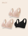 Brasier Bralette Con Varillas y Relleno – Kit 3 Piezas Brasier Bralette