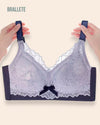 Brasier Bralette de Encaje y Tirantes Ajustables - Brallete Azul Brasier Bralette