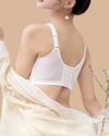 Brasier Bralette Blanco Sin Varillas de Algodón - Brallete Brasier Bralette