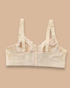 Brasier Bralette de Encaje con Varillas Flexibles y Soporte Alto - Brallete Brasier Bralette