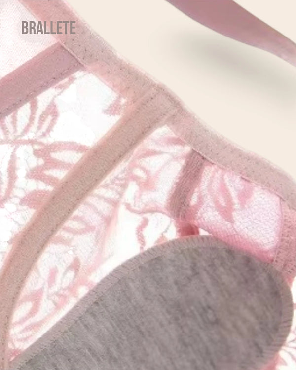 Brasier Bralette Push-Up con Varillas y Ajustable - Brallete Brasier Bralette