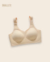 Brasier Sin Costuras con Tirantes Ajustables | Brallete Nude Brasier Sin Costuras