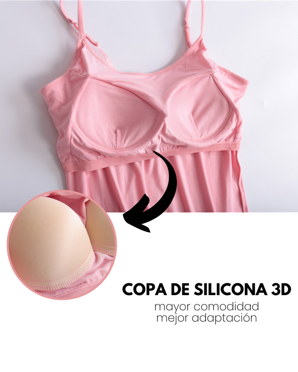 Regata con Brasier Integrado Summer Cami - Compra 1 y Llévate 3 Regata