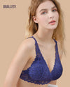 Brasier Bralette de Encaje Sin Varillas y Con Relleno – Compra 2 y Llévate 3 Brasier Bralette