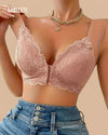 Brasier Longline Cierre Frontal Sin Varilla Angélica - Brallete Beige Brasier Longline