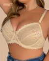 Brasier Bralette de Encaje Sin Relleno Eufrasia - Brallete Brasier Bralette