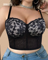 Brasier Push-Up Longline Sin Relleno Heliantia - Brallete Brasier Longline Modelador