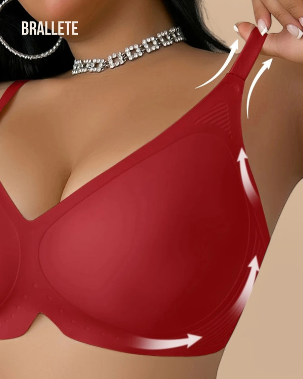 Brasier Bralette Sin Costuras y Relleno Removible Jacaranda - Brallete Brasier Bralette