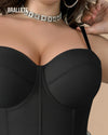 Brasier Longline Push-Up Modelador Con Tirantes Removibles Deyanira - Brallete Brasier Longline Modelador